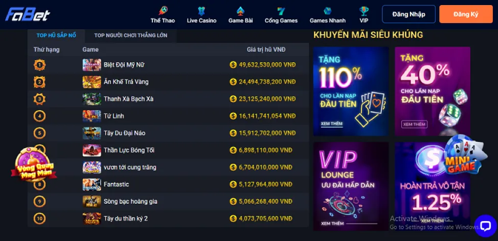 Ứng Dụng Di Động G6BET